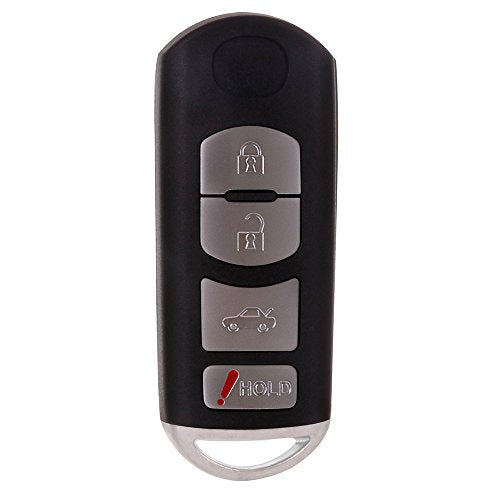 ECCPP Keyless Entry Remote Control Car Key Fob Shell Case for Mazda 3/6 SKE13D 2013 2014 2015 2016 2017 (Pack of 1) - new