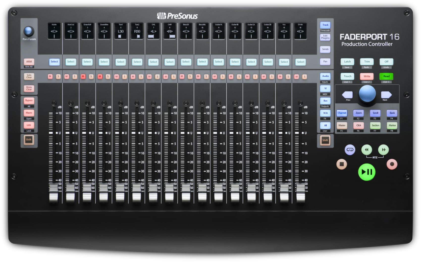 PreSonus FaderPort 16 16-channel Mix Production Controller - open_box